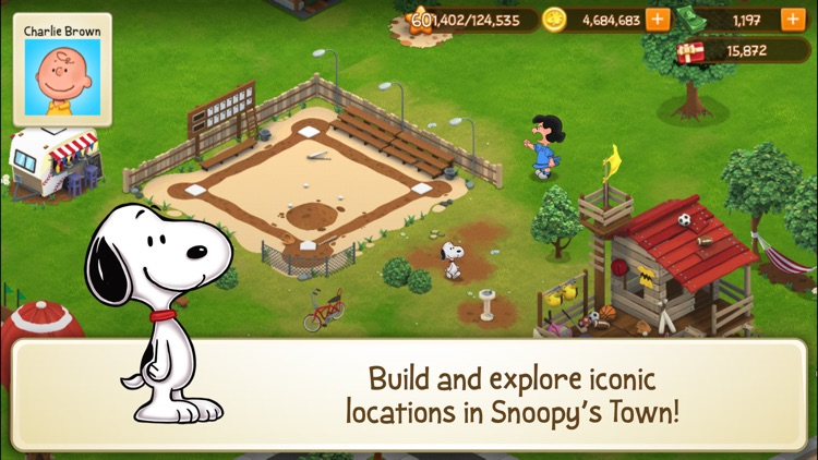 Peanuts: Snoopy Town Tale screenshot-1
