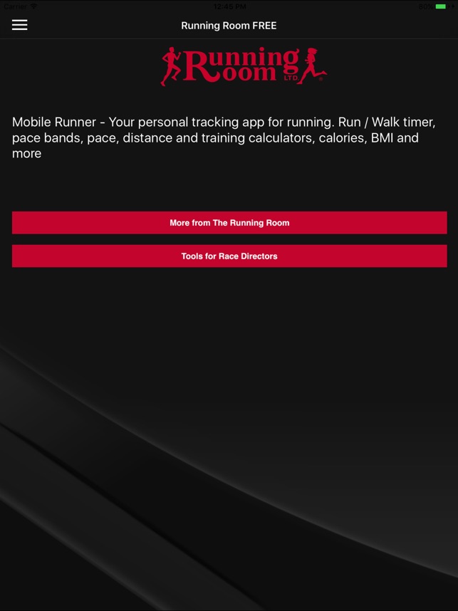 running room app