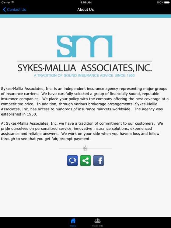 Sykes Mallia Associates Insurance HD screenshot-3