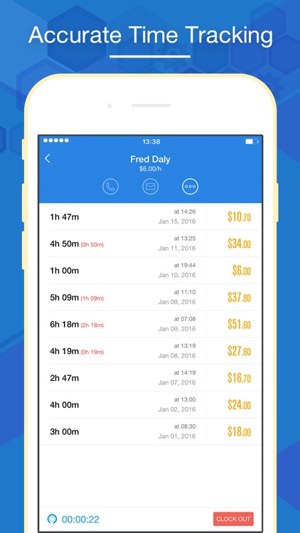 Hours Keeper Pro - Timesheet, Tracking & Billing