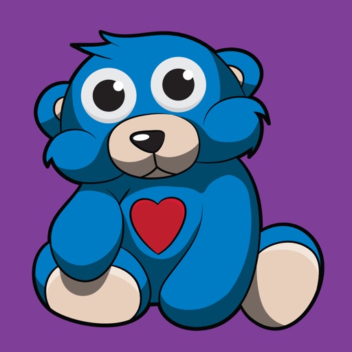 Cute Teddy Bear Stickers icon