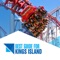Kings Island is a group of entertainment attractions, rides, and other events in a location for the enjoyment of large numbers of people