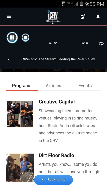 iCRVradio screenshot-3