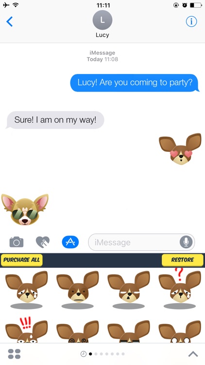 Chihuahua Stickers - Chihuahua Emojis Pack