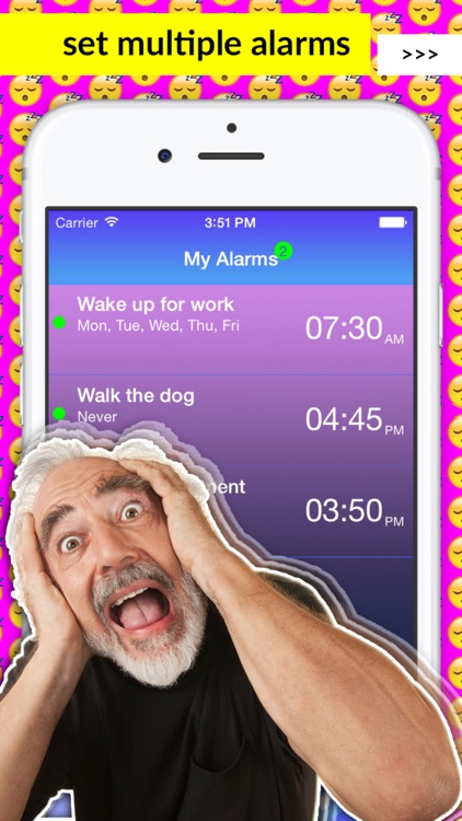 Loud Alarm Clock LOUDEST Night Stand for REM Sleep