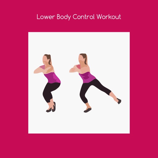 Lower body control workout icon