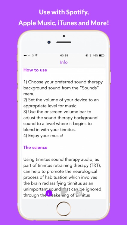 Tinnitunes - Tinnitus Relief Music App