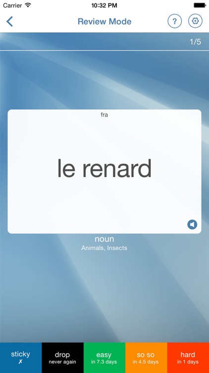 Learn French Flashcards