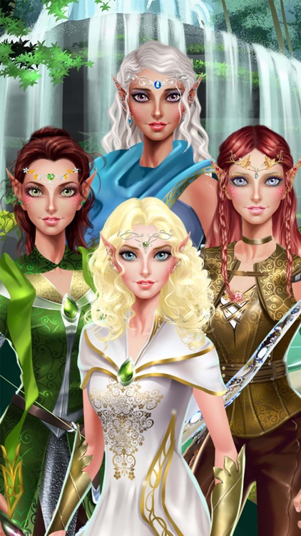 Magic Elf Princess - Makeup & Dress up Game screenshot-4