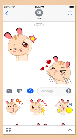 Cabbit - Stickers for iMessage(圖2)-速報App