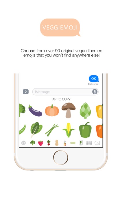 VEGGIEMOJI - Vegan Emoji Keyboard