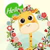 Hellowe Stickers: Giraffe