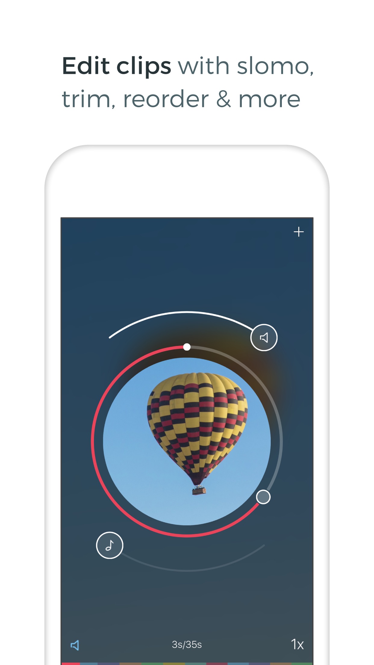 Screenshot do app Spark Camera - Video Editor