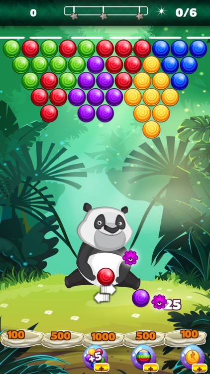 how to make a bubble shooter game like panda pop