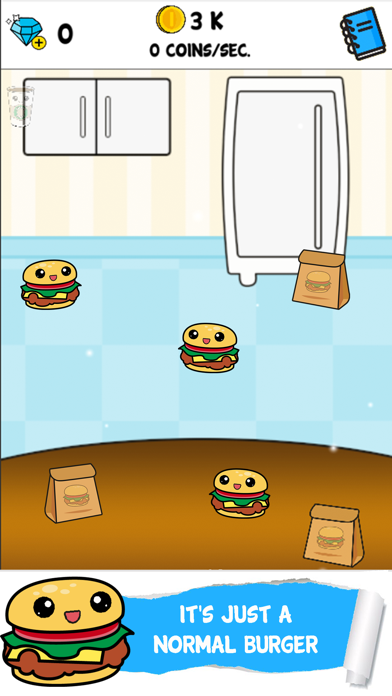 How to cancel & delete Burger Food Evolution - Clicker & Idle Game from iphone & ipad 1