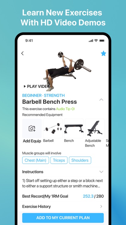 JEFIT Workout Planner Gym Log screenshot-6