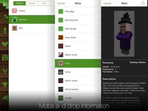 Minecraft Explorer Pro HD screenshot 3