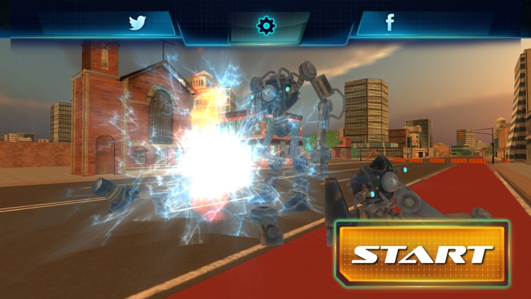 Robot Car Hero Sim 3D screenshot-4