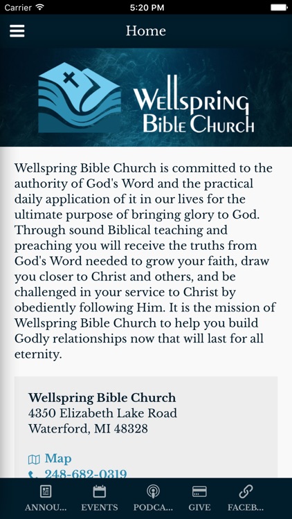 Wellspring Bible Church - Waterford, MI