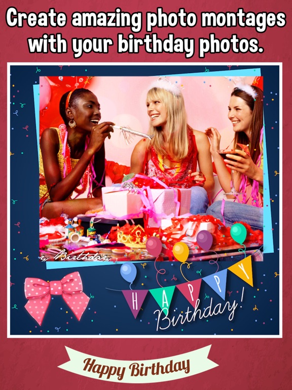 Birthday Collage Frames Photo Editor screenshot 4