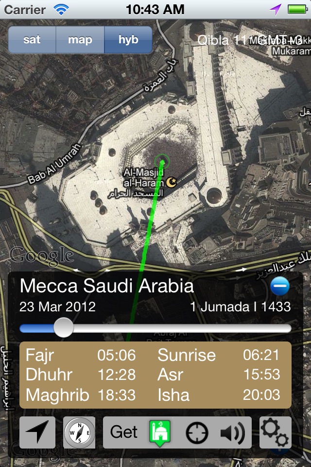 Qibla Direction, Prayer Alerts and Mosques. screenshot 3