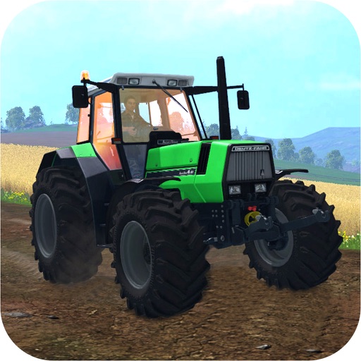 Real Farm Harvesting Simulator: Tractor Driver Sim Icon