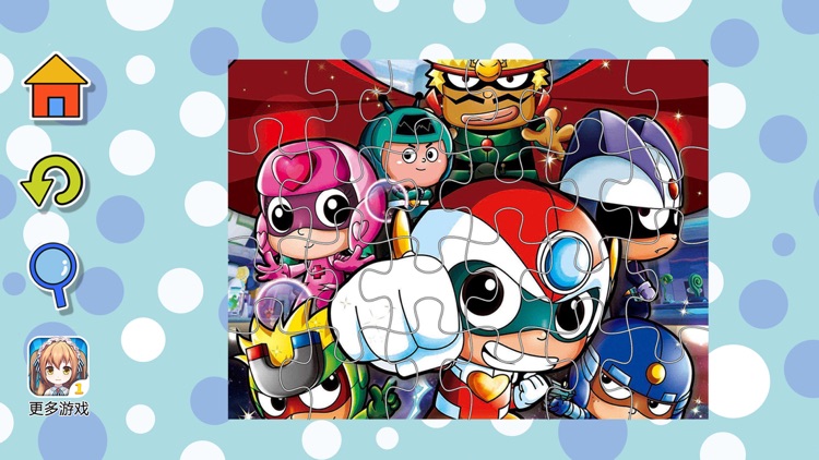 开心超人游戏拼图