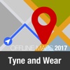 Tyne and Wear Offline Map and Travel Trip Guide