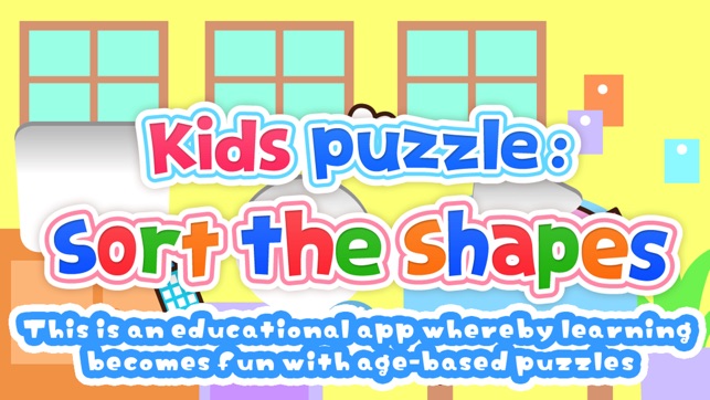 Kids Puzzle:Sort The Shapes 2+(圖1)-速報App