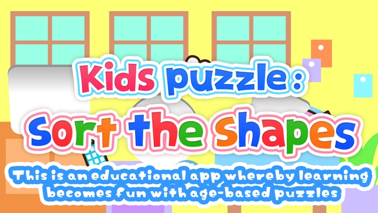 Kids Puzzle:Sort The Shapes 2+