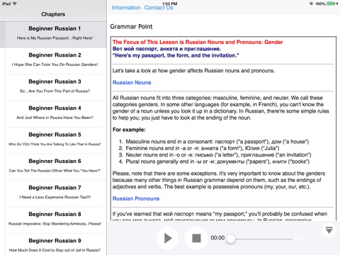 Russian Intermediate for iPad screenshot 4