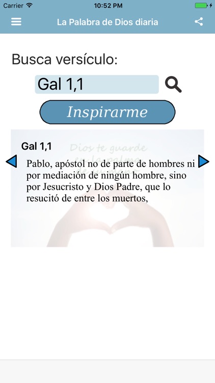 La Palabra de Dios diaria Sagrada Biblia Española screenshot-3