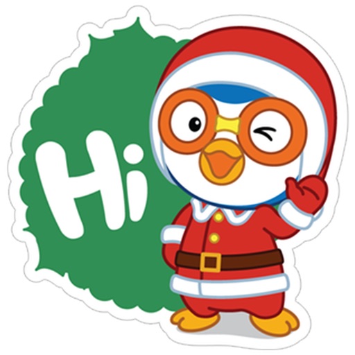 Merry Christmas From Penguin Stickers icon