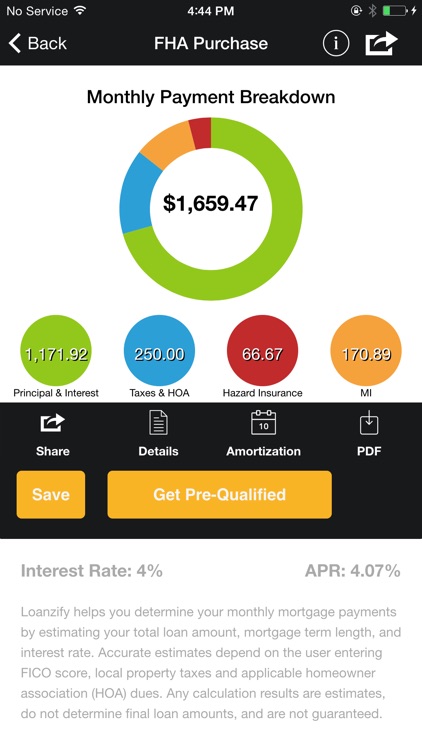 CLA Mortgage Calculator App