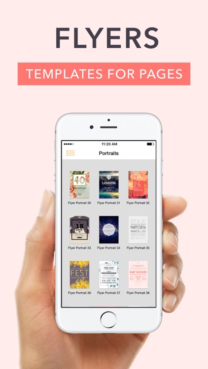 Flyers Templates for Pages