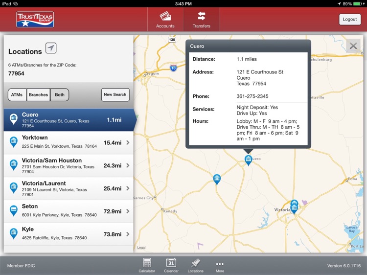 TrustTexas Bank Tablet Banking screenshot-4