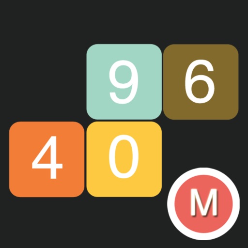 amazing brick game-Trix Block 4096 trivia puzzle iOS App