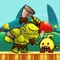 Help the Angry Ogre go on rampage and club any monsters or aliens that get in his way