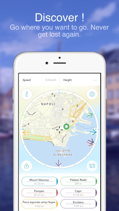Naples on Foot : Offline Map (includes Pompei) Screenshot 1
