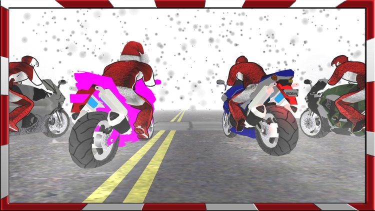 Santa Claus on Heavy Bike Adventure Simulator screenshot-3