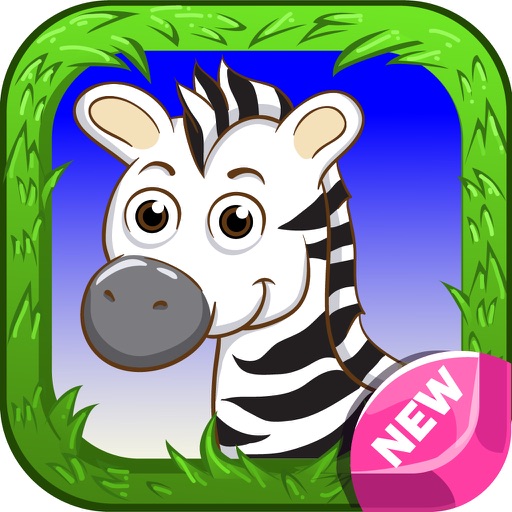 Kids animals jigsaw puzzles games for toddlers icon