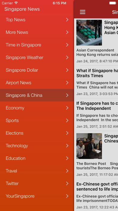 Singapore News & Radio Free Edition screenshot 2