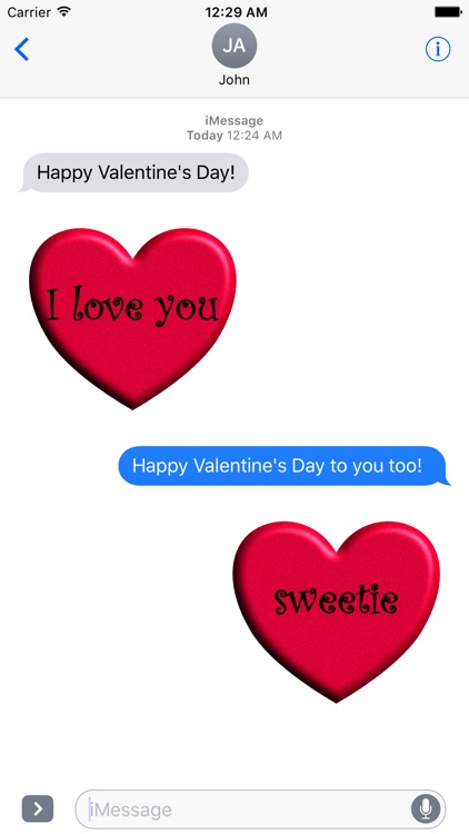 Valentine's Day Stickies