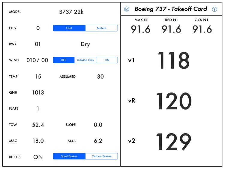 Takeoff Analysis