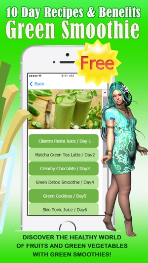 Free Green Smoothie Cleanse with 10 Day Recipes(圖2)-速報App