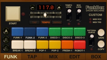 FunkBox Drum Machine Screenshot 1