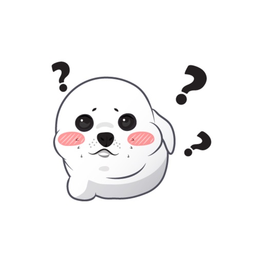 Cartoon Seal - 1 stickers by wpitipong