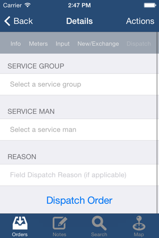 Mobile Service Orders screenshot 4