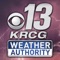 The KRCG Weather App includes: