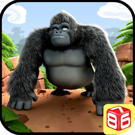 Gorilla Run - Jungle Surfer Game